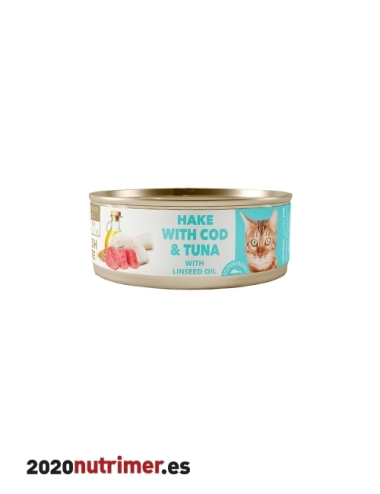 AMITY HAKE WITH COD AND TUNA STERILIZED CAT | Amity | Nutrimer