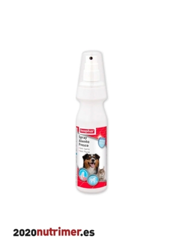 SPRAY ALIENTO FRESCO PERRO Y GATO 100ML |  Higiene dental