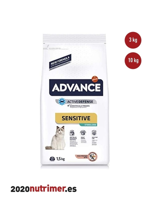 Sterilized Sensivity Salmon | Alimentación Gatos | Advance Affinity