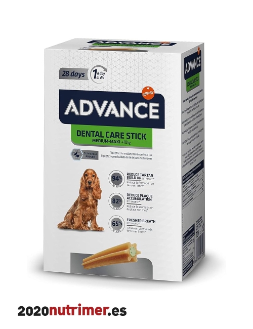 ADVANCE SNACKS DENTAL MEDIUM-MAXI 13x180 Gr | Perros | 2020Nutrimer