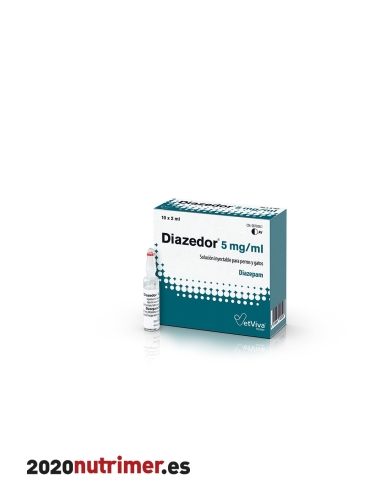 DIAZEDOR 5 mgml| Anestesicos