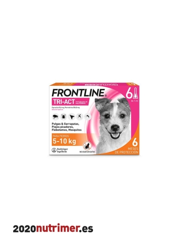 FRONTLINE TRI-ACT 5-10KG 6 PIP |  Antiparasitarios