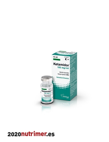 KETAMIDOR Iny 10 ml| Anestesicos