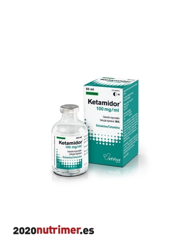 KETAMIDOR Sol Iny 50 ml| Anestesicos