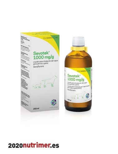 SEVOTEK 1000 MG250 ML| Anestésicos