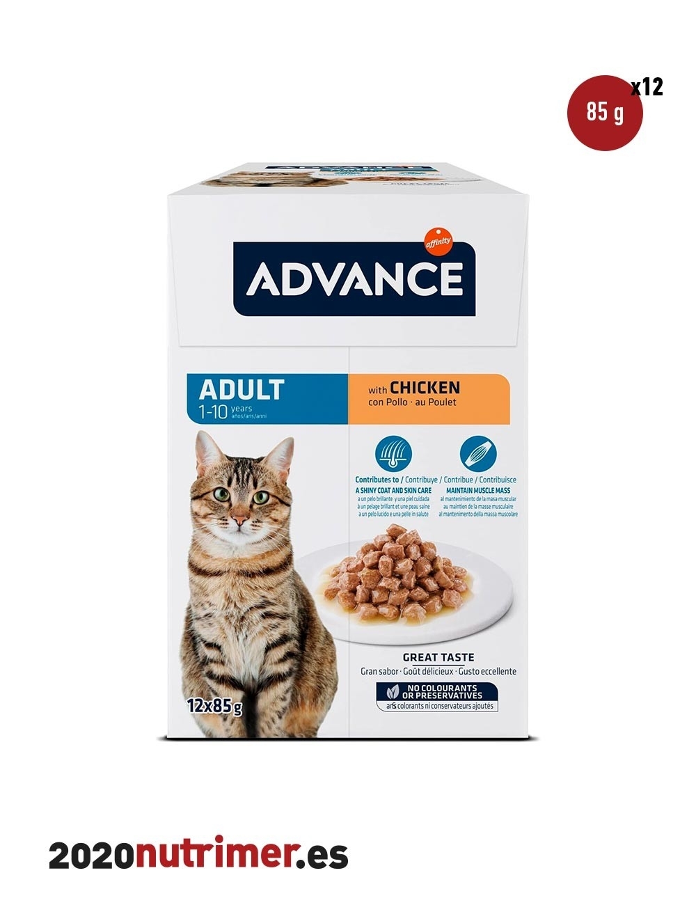 Wet Adult Chicken | Alimentación Gatos | Advance Affinity