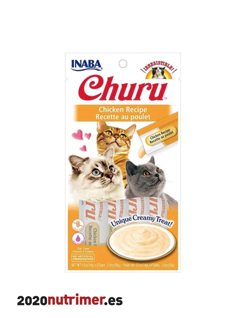 CHURU CAT RCT POLLO (12X56 GR) | Snacks Gatos