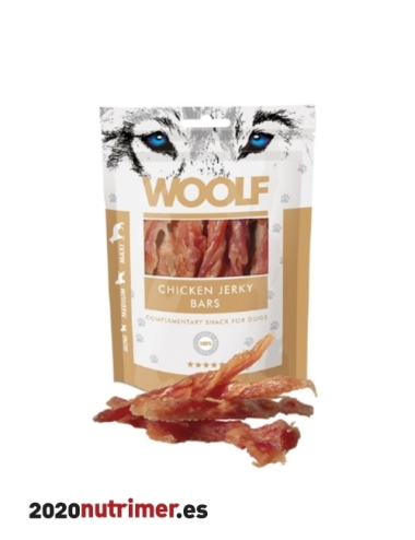 Woolf Barritas de Pollo 100gr | Snacks Perros