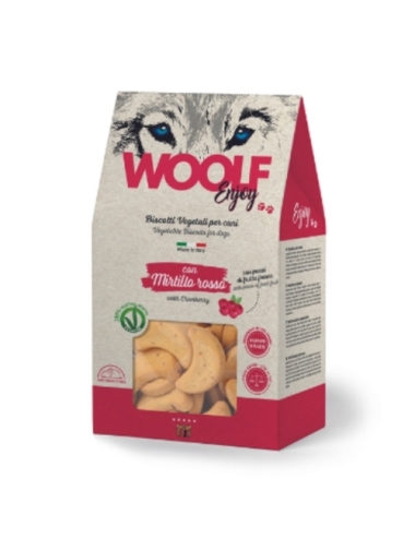 Woolf Galletas con Arandanos Rojos 400gr | Snacks Perros