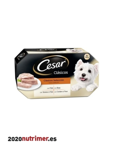 CESAR  MULTIPACK SELECCION CLASICOS 6x4x150gr | Snacks Perros | Cesar Snacks