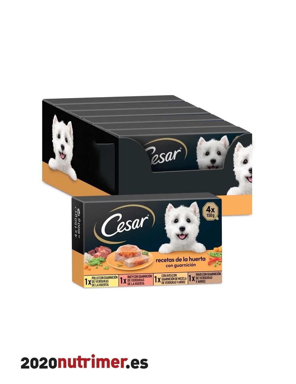 CESAR de la HUERTA, 14x150 gr | Snacks Perros | Cesar Snacks