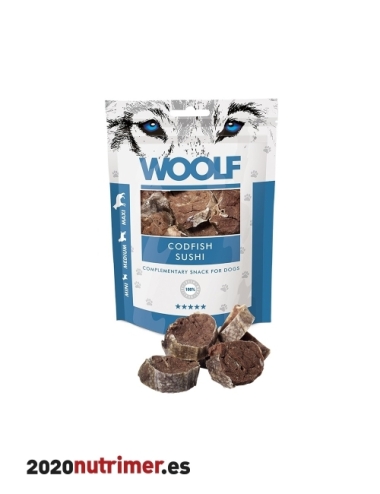 Woolf Sushi Bacalao 100gr | Snacks Perros