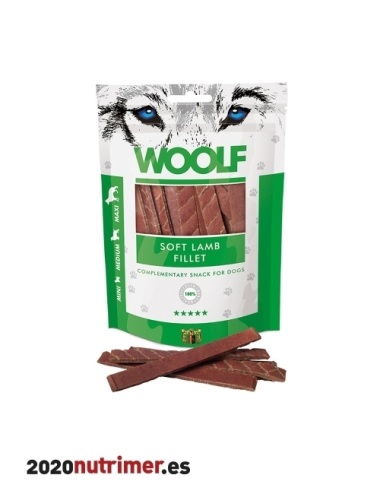 Woolf Filete Tierno de Cordero 100gr | Snacks Perros