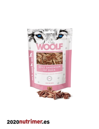 Woolf Triángulos de Pato 100gr | Snacks Perros