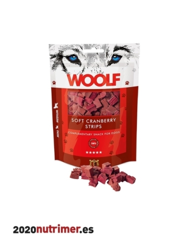 Woolf Barritas Tiernas de Arándanos Rojos 100gr | Snacks Perros