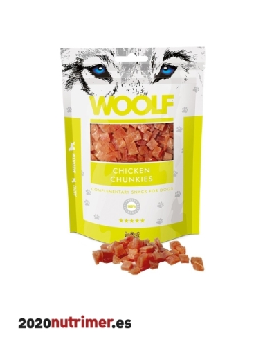 Woolf Bocaditos de Pollo 100gr | Snacks Perros