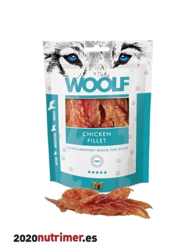 Woolf Filete de Pollo 100gr | Snacks Perros