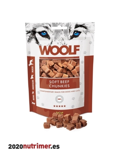 Woolf Palitos Cuero Crudo y Pato 100gr | Snacks Perros