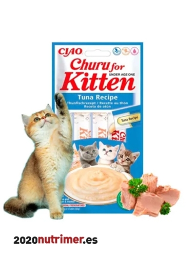 CHURU KITTEN RCT ATUN  | Snacks Gatos