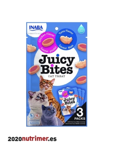 Churu CAT Juicy Bites Pollo/Atun | Snacks Gatos