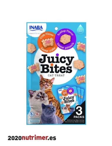 Churu CAT Juicy Bites Vieira/Cangrejo | Snacks Gatos