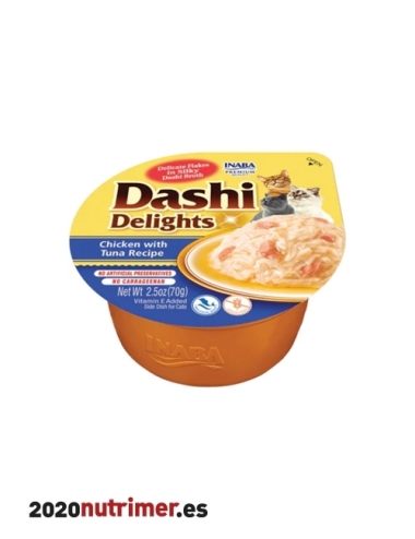 Dashi Delight Pollo con Atun | Comida Humeda | Inaba| Nutrimer