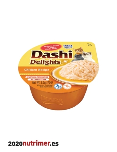 Dashi Delight Pollo con Atun | Comida Humeda | Inaba| Nutrimer