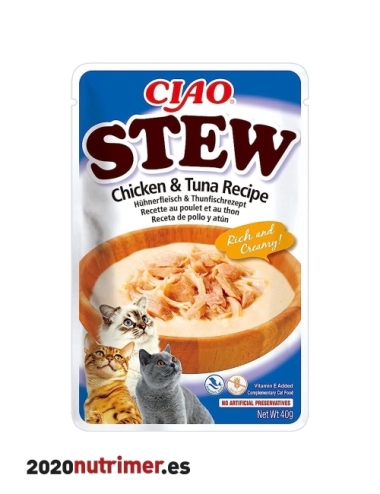 Churu CAT Chicken STEW atun | Comida Humeda | Inaba| Nutrimer