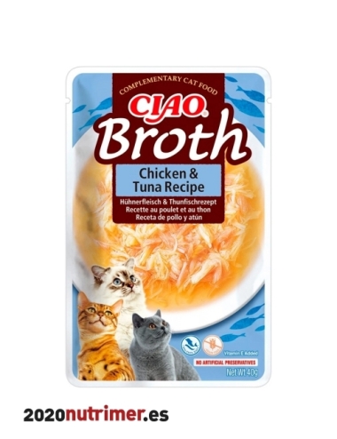 Churu CAT Chicken BROTH atun | Comida Humeda | Inaba| Nutrimer