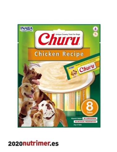 Churu DOG Receta de pollo (8P) | Snacks Perro