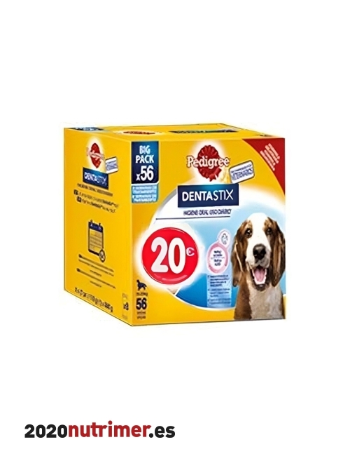 DENTASTIX Bipackmensual med (20 euros €) | Snacks Perros