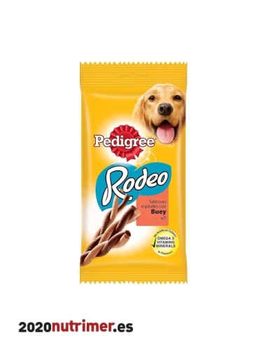 RODEO "Buey" 7 Tiras (12Ud x 122Gr) | Snacks Perros