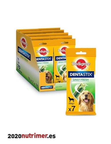 DENTASTIX FRESH Caja Grande (10Ud x 270 Gr) | Snacks Perros