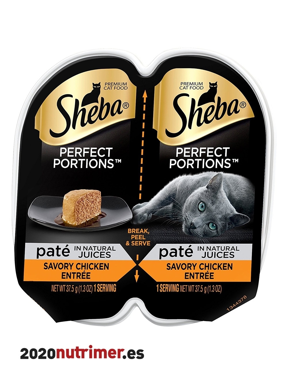 SHEBA single clasico POLLO 22 x 85 gr | Comida Húmeda |Sheba| Nutrimer