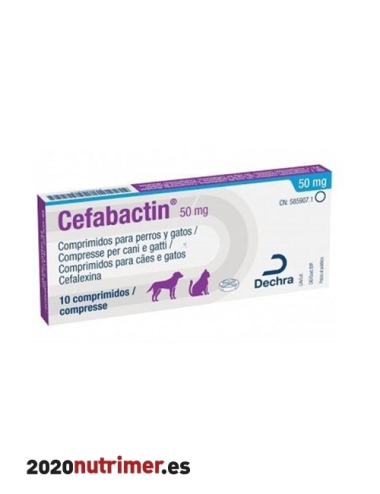 CEFABACTIN 50 MG 10 COMPRIMIDOS | Antibioticos