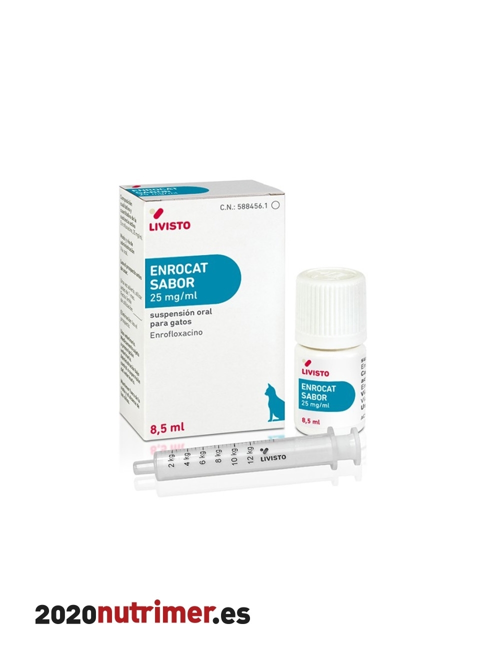 ENROCAT SABOR 8.5ML, 25mg/ml S.O. GATOS | Antibioticos