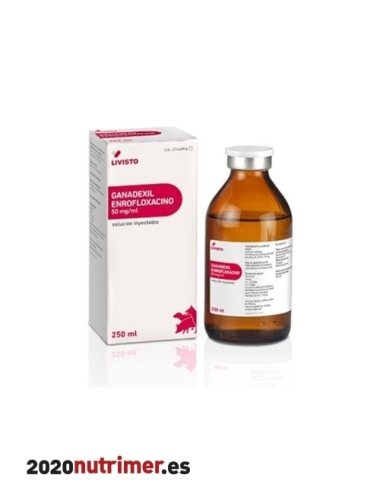 GANADEXIL ENROFLOXACINA 5% 100 C. | Antibioticos