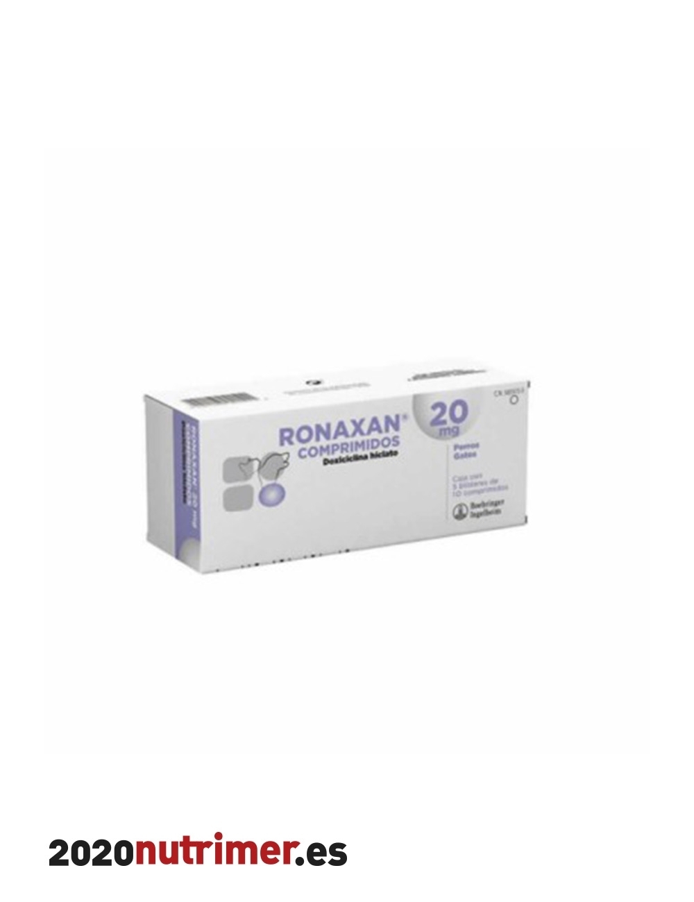 RONAXAN 20 mg (50 comp) | Antibioticos