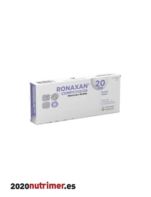 RONAXAN 20mg (2x10 comp) | Antibioticos