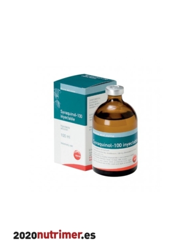 SYVAQUINOL 100 MG/ML 250 ML SOLUCION INYECTABLE | Antibioticos