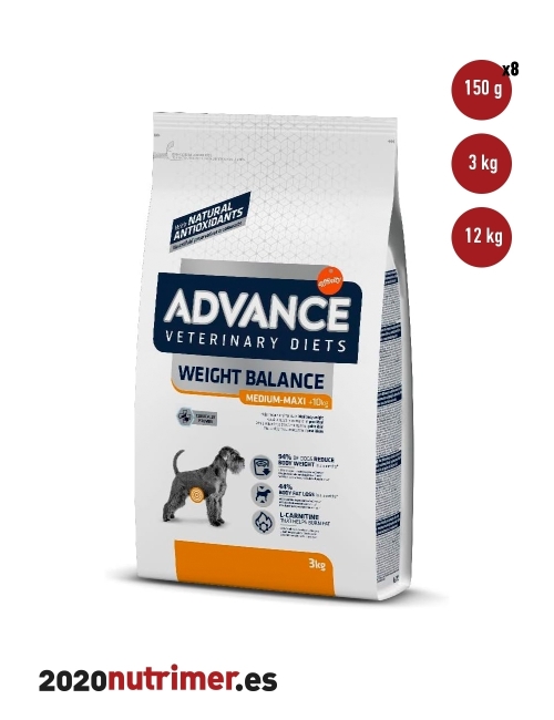 Medium Maxi Weight Balance | Alimentación Perros | Advance Affinity