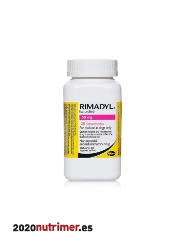 RIMADYL MASTICABLE 50 MG (20 comp) | Antiflamatorios