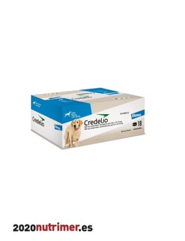 CREDELIO 900 MG 22-45KG 18 COMP ( AZUL )| Antiparasitarios