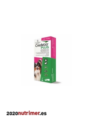 CREDELIO PLUS 112 MG 2.8-5.5 KG 6 COMP| Antiparasitarios