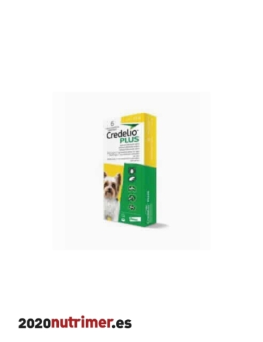 CREDELIO PLUS 56 MG 1.4-2.8 KG 6 COMP| Antiparasitarios