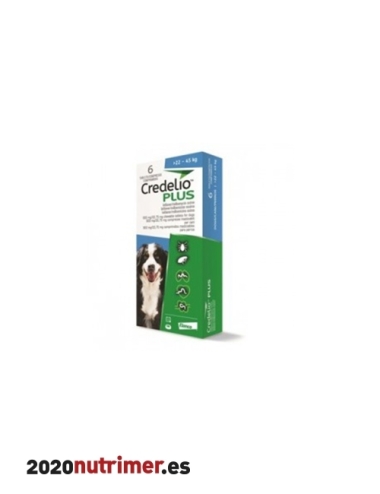 CREDELIO PLUS 900 MG 22-45 KG 6 COMP| Antiparasitarios