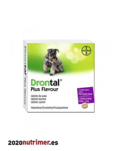 DRONTAL PLUS "Con Aroma" (1 comp)| Antiparasitarios