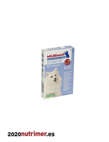 MILBEMAX 2,5 SD (4 Comp)| Antiparasitarios