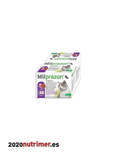 MILPRAZON 16MG/40MG GATO GRANDE 48 COMP| Antiparasitarios