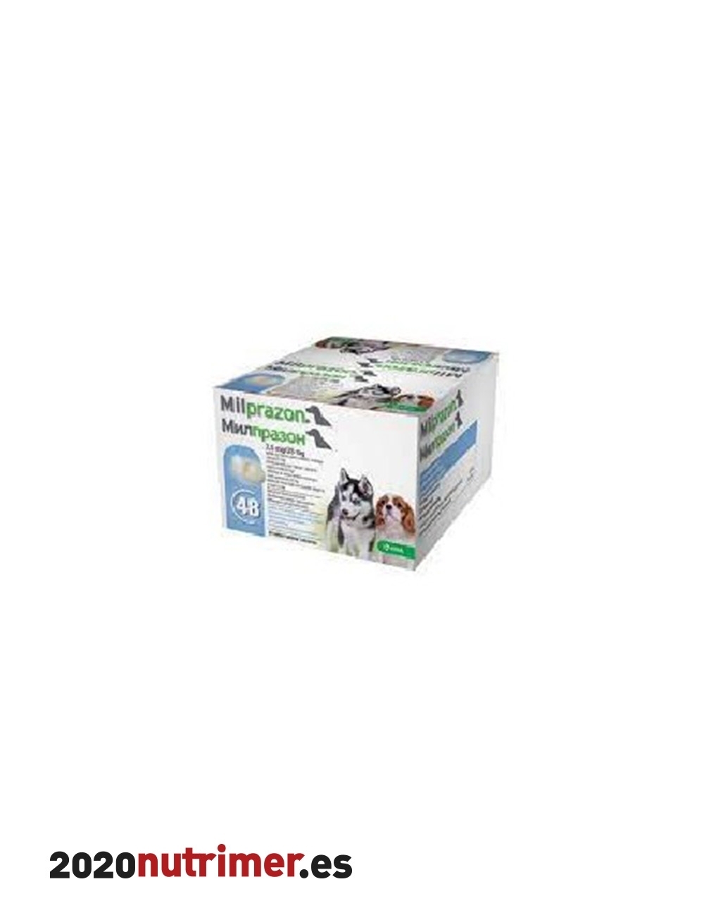 MILPRAZON 2.5MG/25MG PERRO PEQUEÑO 48 COMP| Antiparasitarios